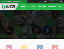 Tablet Screenshot of gdca.com