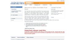 Desktop Screenshot of ctstore.gdca.org